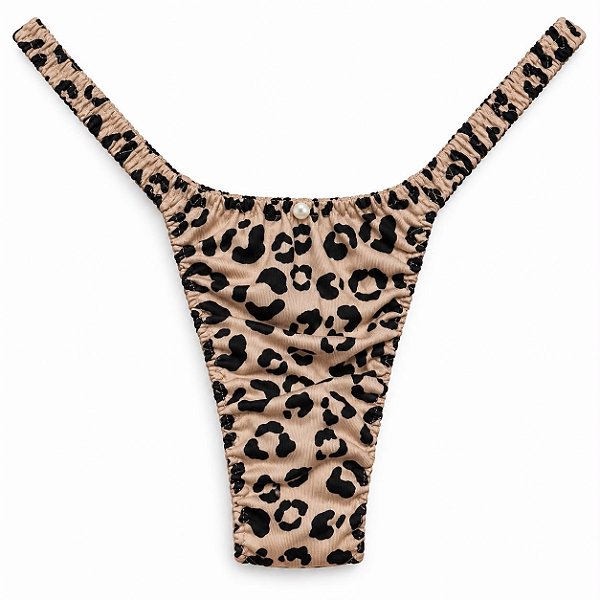 Calcinha Lolita Fitness - Animal Print