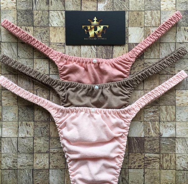 Calcinhas Lolitas Fitness Trio Trés Chic - Ed Limitada Rio Fashion Fitness