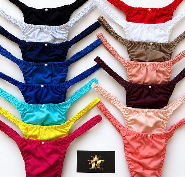 Calcinhas Lolitas Fitness - Kit com 100 Unidades | Rio Fashion Fitness