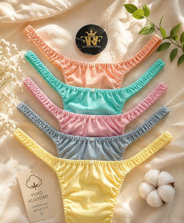 Lolitas Fitness - Kit Cotton Candy com 5 unidades - EDIÇÃO LIMITADA