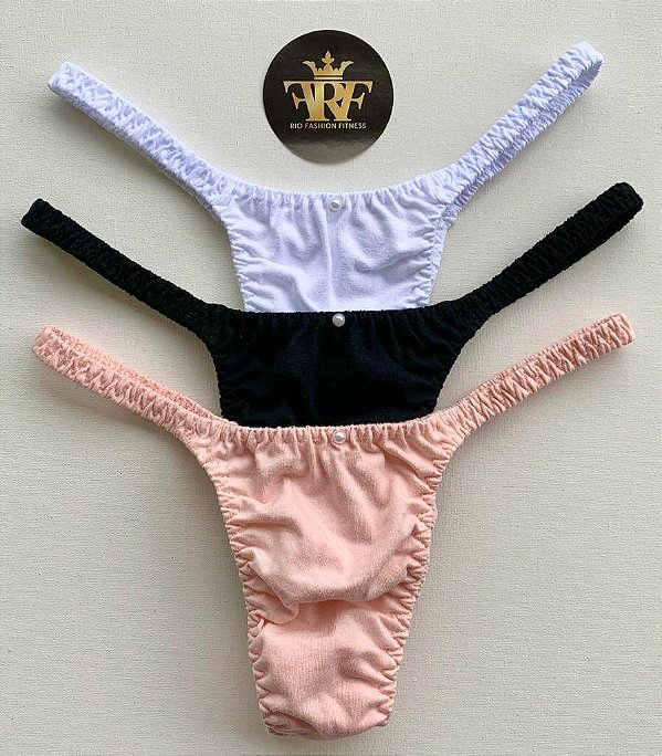 Calcinhas Lolitas Fitness - Trio Bailarina - Ed Limitada Rio Fashion Fitness