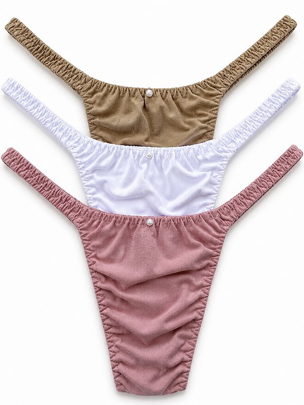 Calcinhas Lolitas Fitness - Trio Paris - Ed Limitada