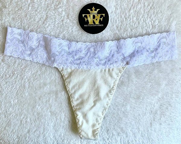 Calcinha Lolita Glam - Chantilly - Ed Limitada Rio Fashion Fitness