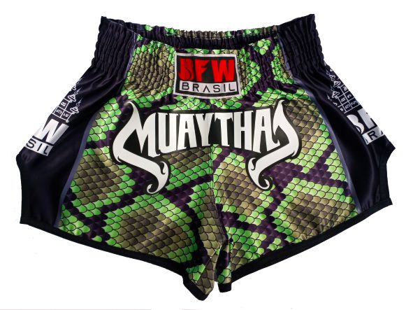 SHORT MUAY THAI BFW ANIMAL PRINT COBRA