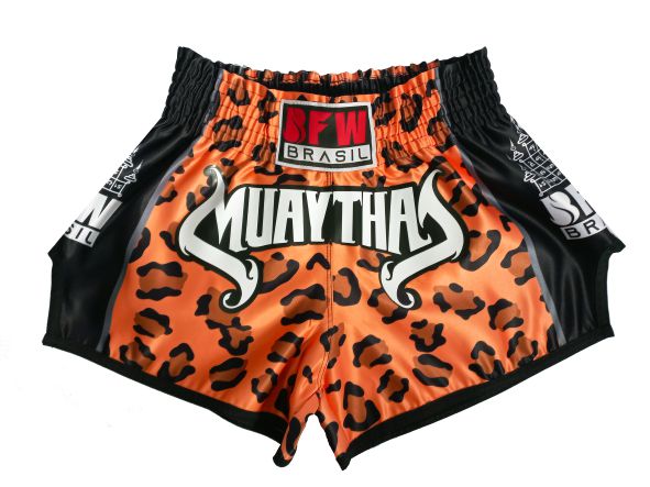 SHORT MUAY THAI BFW ANIMAL PRINT ONÇA