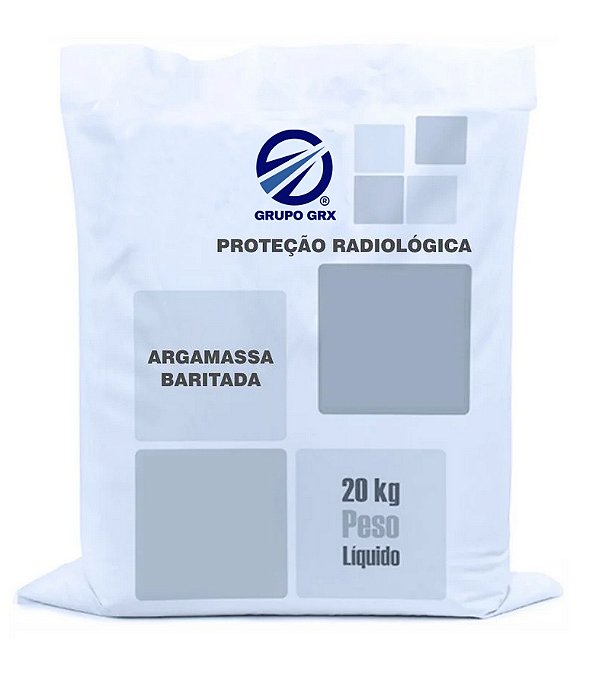 Rendimento por m² da argamassa baritada GRX Premium