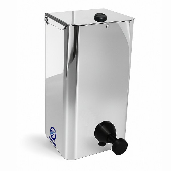 Dispenser Saboneteira Inox 304 GRX 1L Fecho e Válvula Acetal