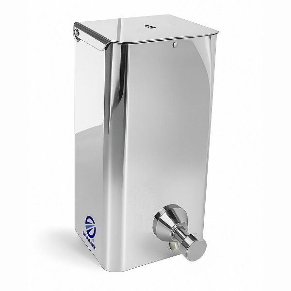 Dispenser Saboneteira Inox 304 GRX 1 Litro Válvula Cromoda