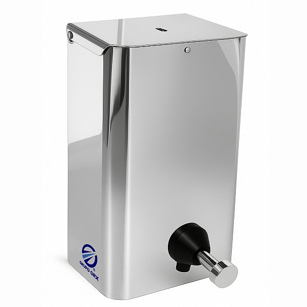 Dispenser Saboneteira Inox 304 GRX 2L Válvula Preta