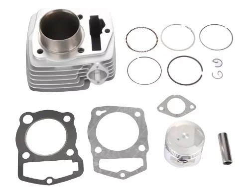 Kit Cilindro, Pistão e Anéis para Moto Fan 125cc - DSRShop