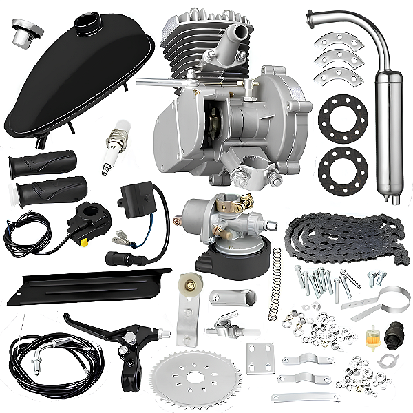 Motor Completo 100cc 2t para Bicicleta Kit
