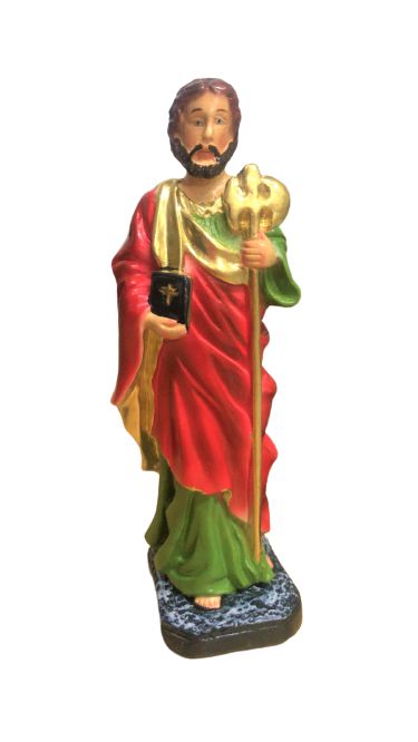 Imagem São Judas Tadeu (Gesso - 15cm)