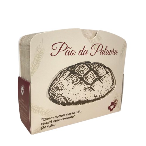 Pão da Palavra Kit com 100 mensagens bíblicas