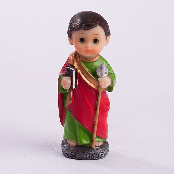 Imagem de São Judas Tadeu - Resina Infantil - 8cm