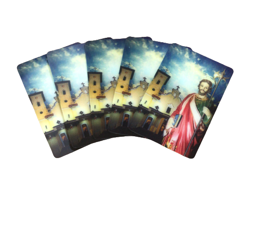 Kit 5 Cards 3D São Judas Tadeu
