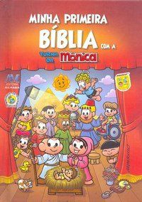Livro Infantil Minha Primeira Bíblia Com A Turma Da Monica