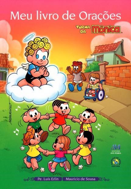 Livro Infantil Meu Livro De Orações Turma Da Monica