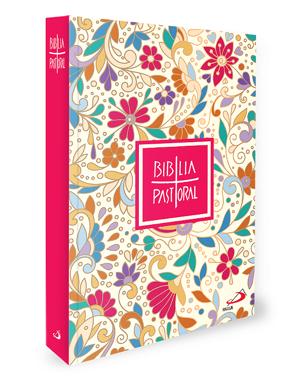 Nova Bíblia Pastoral Colorida Floral