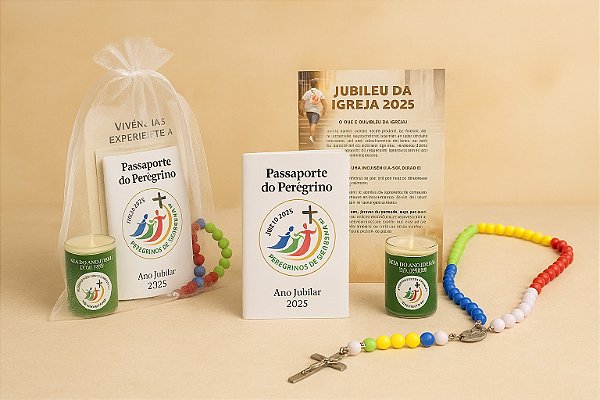 Kit Jubileu 2025 Peregrinos da Esperança