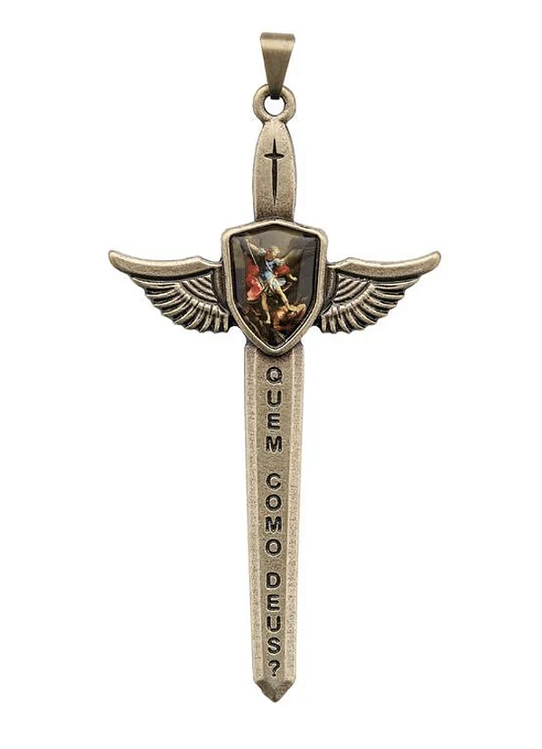 Pingente Espada de São Miguel  - 7,8 cm