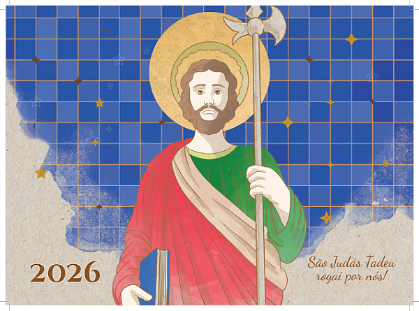 Calendário Oficial São Judas Tadeu - 2026