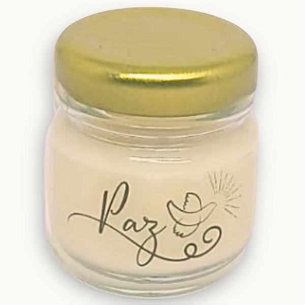 Vela Aromatizada Pote I Tema: Paz