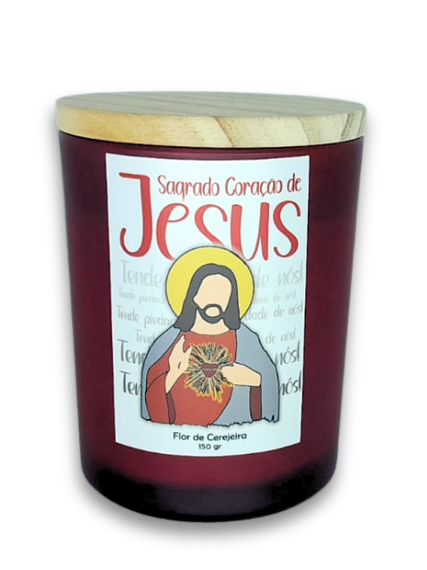 Velas Aromáticas I Sagrado Coração de Jesus