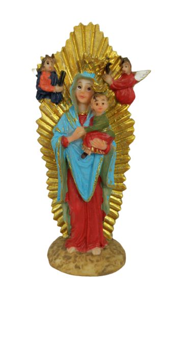 Imagem Nossa Senhora do Perpétuo Socorro (resina 10cm)