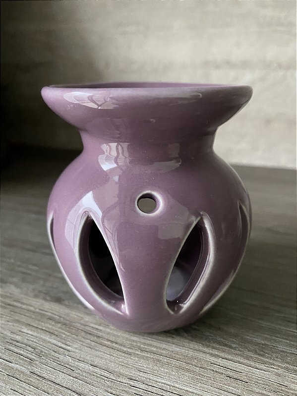 Aromatizador Rechaud Cabeça Redonda Vinho