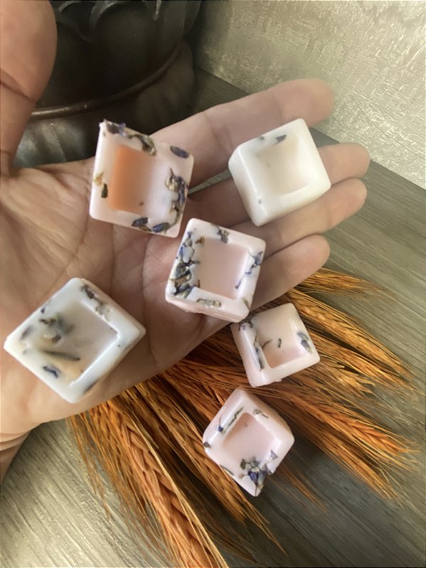 Wax Melts Pastilhas Aromáticas Quadrada com Lavanda