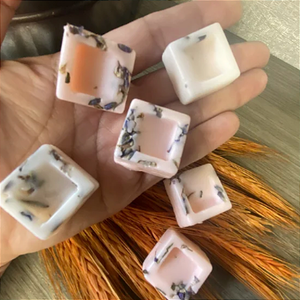 Wax Melts Pastilhas Aromáticas Quadrada com Lavanda