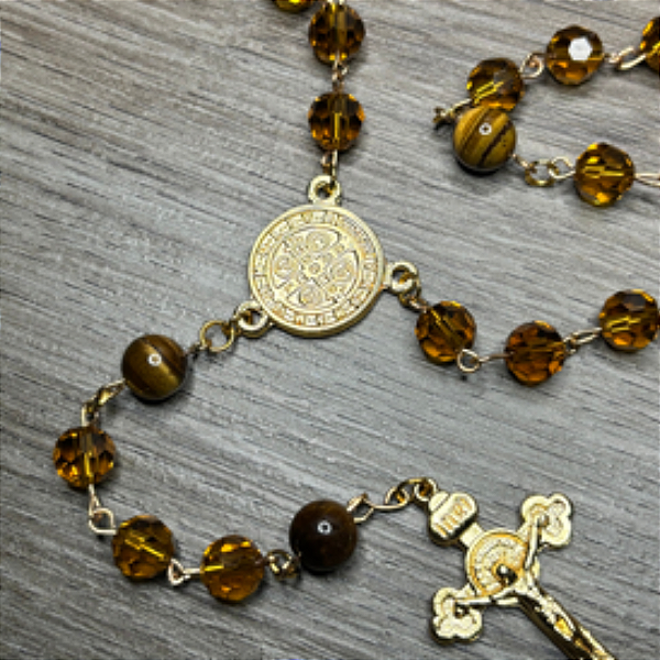 Terço Artesanal Religioso