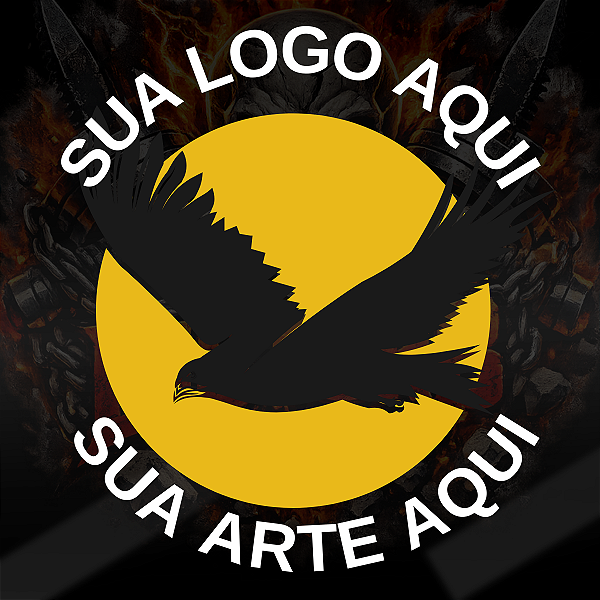 Sua Logo Personalizada Em DTF Kit Com 10 Unidades