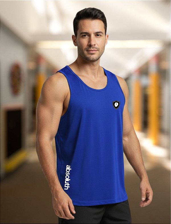 Regata Masculina Modelo Americano 100% Poliéster Premium Gringa Absoluth