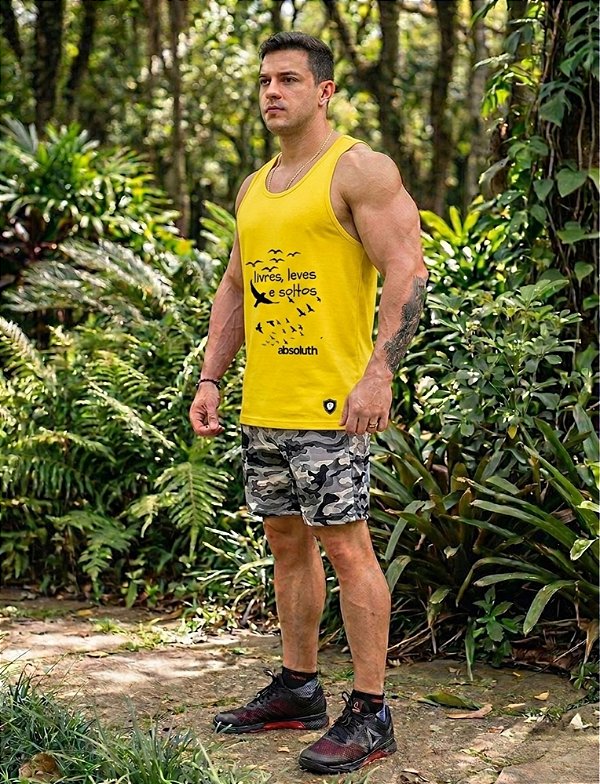 Regata Absoluth Livre Leve e Soltos Esportiva 100% Poliéster