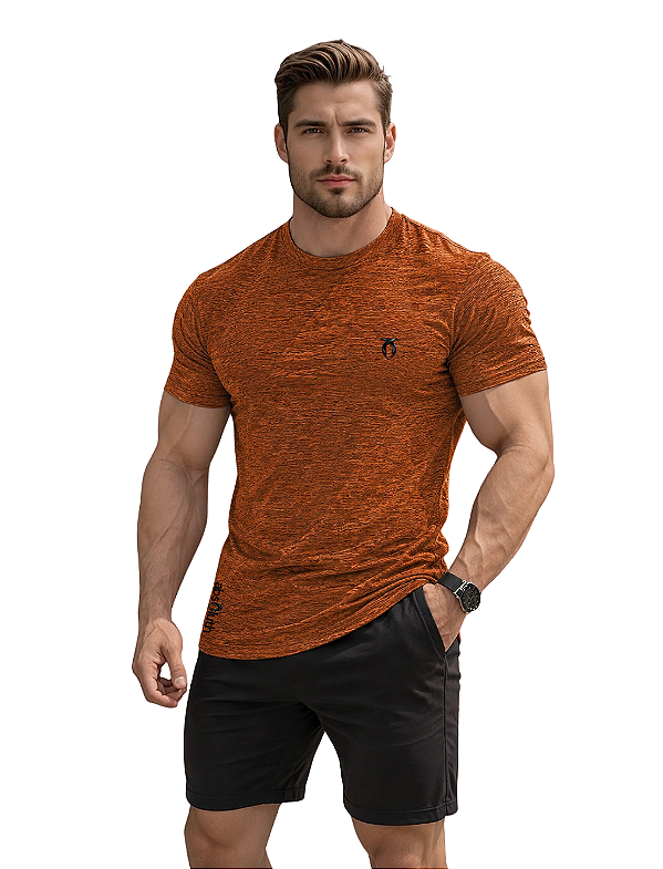 Camiseta Tradicional Absoluth Masculina Dry Fit 100% Poliéster