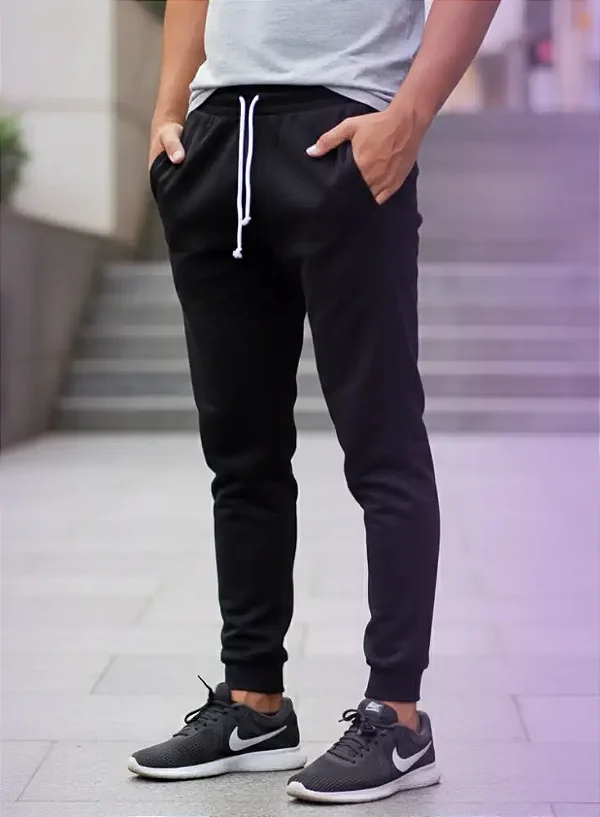 Calça Moletom Masculina Esportiva Absoluth