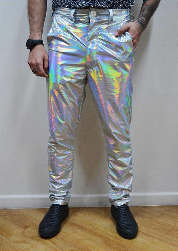 Calça Fluor Holográfica