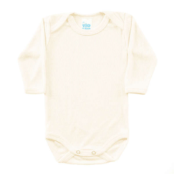 Body Bebê Poliviscose Manga Longa