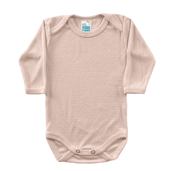Body Bebê Poliviscose Manga Longa