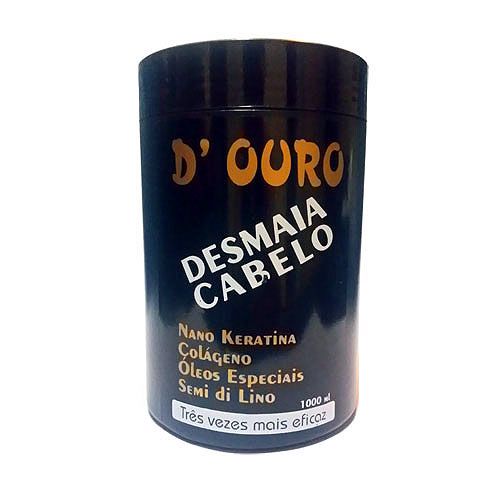 Desmaia Cabelo D Ouro Máscara Hidratação Tratamento 1000ml