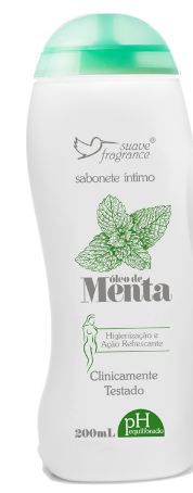 Sabonete Íntimo Menta 200ml Suave Fragrance Refrescante