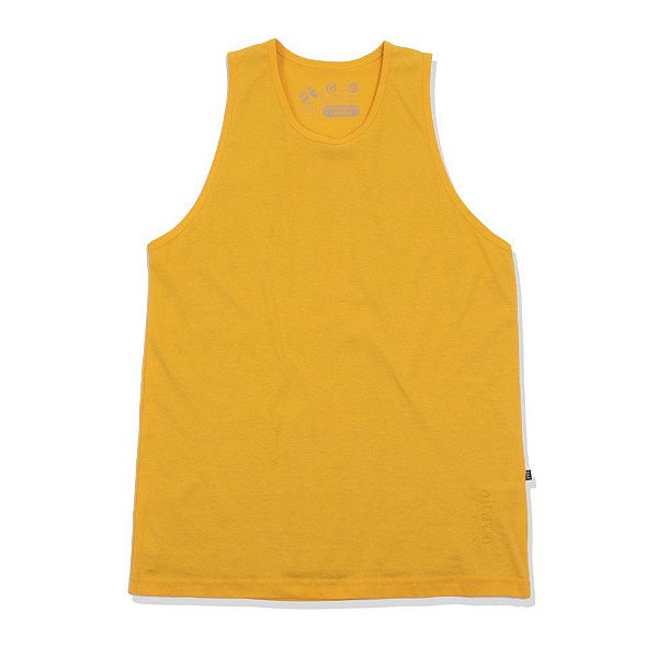 Camiseta Regata Oitavo Ato Amarelo Manga