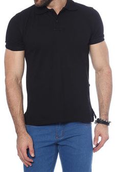 Polo Oitavo Ato Surfer Preto