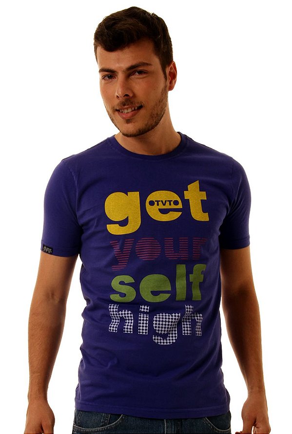 Camiseta Oitavo Ato Get Your Self Azul