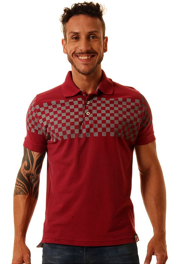 Polo Oitavo Ato Arrival Bordô