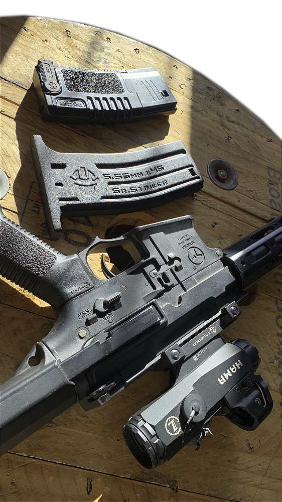 Suporte Parede M4 556 Magazine 556