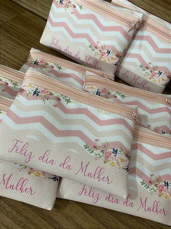 porta moedas personalizado Dia da Mulher