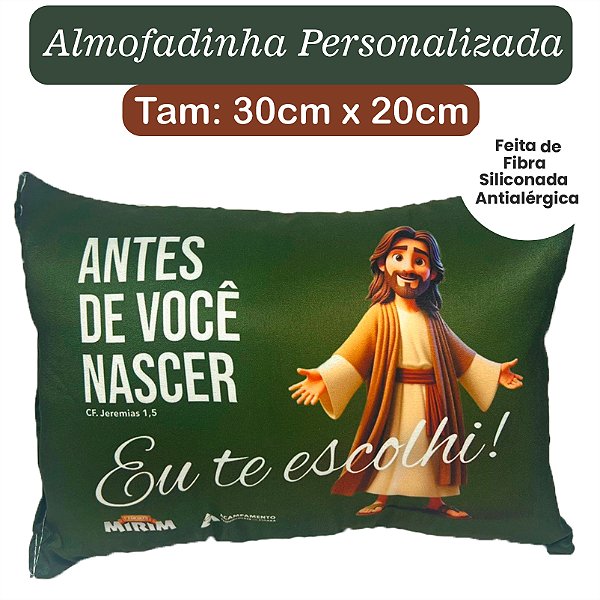 Almofadinha Personalizada 30x20cm
