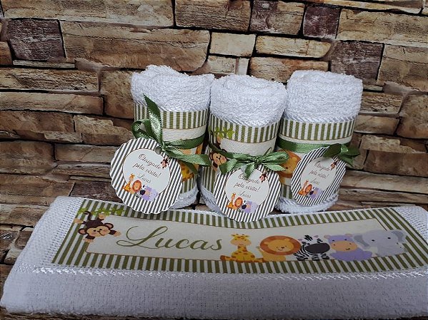 Toalhinha Personalizada Lembrancinha